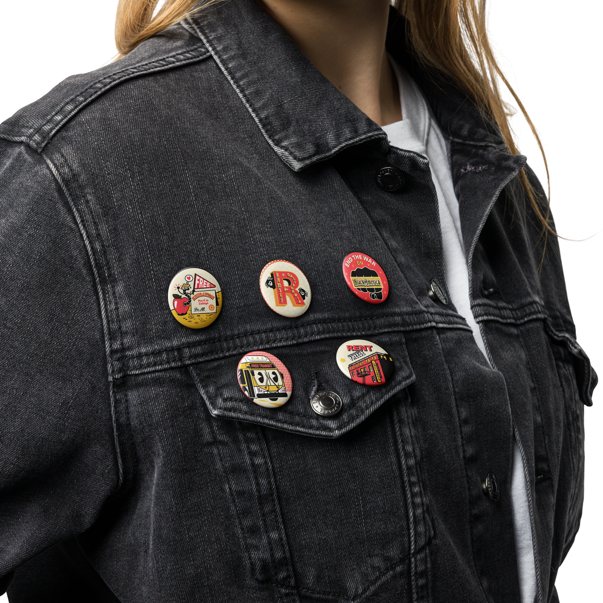 Ramsey Pin Buttons (Set 2)